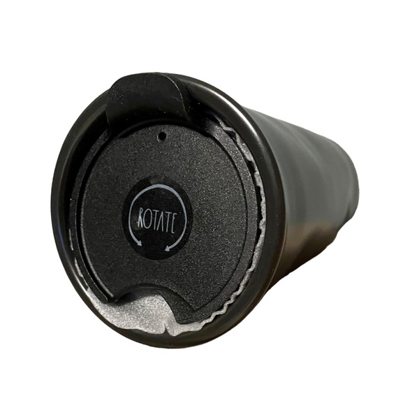 3 for $25 Rae Dunn Tumbler To Go Travel Coffee Mug Halloween BAT JUICE Black NEW - Picture 7 of 7